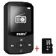 Многофункциональный MP3 музыкальный плеер Ruizu X52 Sports с Bluetooth 5.0, сенсорным экраном, клипсой и картой памяти 8 Гб, черный "G" (87273354) - изображение 1