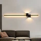 Бра LED 27376 Чорний 6х15х80 см. 4698795 - зображення 3
