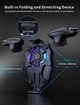 Комплект MEMO® AK03 (Black): игровые триггеры с технологией Air Mappping + автономный RGB кулер охлаждения для телефона (400 mAh) + кейс [447688964] - изображение 5