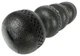 Массажный ролик EasyFit SlateShaper 45 см черный 4630326 - изображение 4