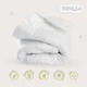 Дитяча ковдра Comfort ТM PAPAELLA 100х135 см, антиалергенна зигзаг біла (8-8723*005) - зображення 4
