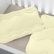 Детский набор в кроватку Comfort ТM PAPAELLA одеяло 100х135 см и подушка 40х60 см, антиаллергенные, зигзаг/молоко (8-29611*004) - изображение 7