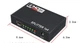 HDMI сплиттер FULL HD 2k 1080 на 4 порта 1 вход ->на 4 экрана разветвитель Splitter разветвитель повторитель (555281274-1) Черный - изображение 7