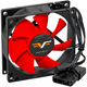 Вентилятор FRIME FRF80 BLACK/ RED 3PIN (FRF80HB3) - изображение 1