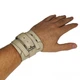 Шкіряний напульсник FitEnergy спортивний фіксатор для зап'ястя та кисті Бежевий (FI-0556) - зображення 3