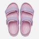 Дитячі сандалії для дівчинки Crocs Crocband Cruiser Sandal T Kids 209424-84I 25-26 (C9) Рожеві (0196265604760) - зображення 5