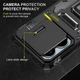 Ударостійкий чохол Camshield Army Ring для Xiaomi Poco X6 / Note 13 Pro 5G Чорний / Black - изображение 2