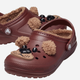 Дитячі крокси для хлопчика Crocs Classic Lined Iam Brown Bear Clog Kids T 210019-2FL 24-25 (C8) Коричневі (0196265758791) - зображення 6