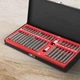 Набор звезд и шестигранников Intertool 40 шт torx hex spline Cr-V сталь удлиненные в кейсе (000072748) - изображение 14