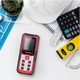 Дальномер лазерный Intertool 40 м точность +/- 2 мм память на 30 значений измерение углов цветной LCD дисплей (000068991) - изображение 14