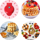 Вафельница Waffle Maker с антипригарным покрытием 064j - изображение 2