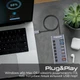 USB-C хаб 7-в-1 Promate Gegahub-10G Grey (gegahub-10g) - изображение 5