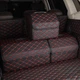 Автомобильный Органайзер в багажник автомобиля 34см x 30см x 30см Сумка Чехол black red - изображение 6