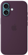 Etui Apple iPhone 16 Silicone Case MagSafe Plum (MYY43) - obraz 1