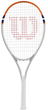 Тенісна ракетка Wilson Roland Garros Triumph TNS RKT3 WR127110U3 4 3/8 white/ green/ orange (0097512652575) - зображення 1