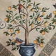 Скатерть с тефлоновым покрытием и рисунком фруктов "Лимонное дерево" Villa Grazia Premium 140x180 см - изображение 8
