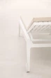 Шезлонг садовый в белом цвете Spritz Vondom - изображение 7