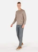Свитер теплый зимний мужской Colin's CL1046786GRE L Коричневый (8684112332673) - изображение 3