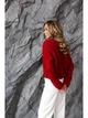 Женский свитер Paul ТМ Larionoff 42-46 красный (003189) - изображение 5