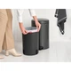 Бак для сміття з педаллю Brabantia NewIcon Pedal Bin 20 л графітовий 233500 (00801254) - зображення 3