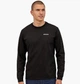 Лонгслив Patagonia Long-Sleeved P-6 Logo Responsibili-Tee Black BLK38518 M - изображение 1