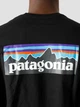 Лонгслив Patagonia P-6 Logo Uprisal Crew Sweatshirt Black BLK39657 XL - изображение 3