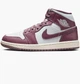 Кроссовки Air Jordan 1 Mid Shoes White/Bordo BQ6472-050 39 - изображение 1