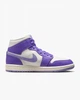 Кросівки Air Jordan 1 Mid WomenS Shoes White/Violet BQ6472-504 40.5 - зображення 4