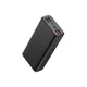Портативная батарея Павербанк для ноутбука Baseus Amblight 30000 mAh 65W 6A с технологией QC3.0+PD3.0 Power Bank (PPLG-A01) Black - изображение 7