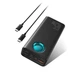 Портативная батарея Павербанк для ноутбука Baseus Amblight 30000 mAh 65W 6A с технологией QC3.0+PD3.0 Power Bank (PPLG-A01) Black - изображение 8