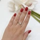 Серебряное кольцо с натуральным жемчугом, вес изделия 2,16 гр (2167990) - изображение 6