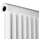 Дизайнерський радіатор опалення Betatherm PS Style 13/1800/477 вертикальний білий матовий - зображення 3