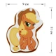 Пряник медово-имбирный с пищевой печатью "Крафт пряник" "My Little Pony Apple Jack - Эппл Джек" 45 г - изображение 4