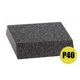 Губка абразивная шлифовальная Kussner P40 120x90x25 - изображение 1
