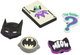 Przypinki jibbitz Crocs Batman 5 szt Wielokolorowe (0196265357062) - obraz 2