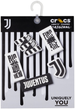 Przypinki jibbitz Crocs Juventus 5 szt Biały/Czarny (0196265483181) - obraz 4