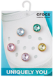 Джибітси Crocs Gold And Gem 10011196 5 шт Різнокольорові (0196265278855) - зображення 3