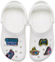 Джибітси Crocs Lights Up Neon Gamer 10012094 5 шт Різнокольорові (0196265382774) - зображення 2