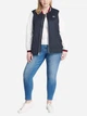 Бомбер женский Levi`s 803234997 1X Синий/Белый (1159812553) - изображение 3
