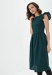 Женское платье Подіум Heser 21326-DARKGREEN M Зеленый - изображение 4