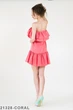 Женское платье Подіум Lisa 21328-CORAL S Кораловый - изображение 3