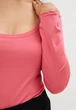 Боди с рукавами Подіум Ashley 27563-PINK S Розовый - изображение 2