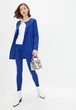 Женские трикотажные леггинсы Подіум Ckey 27554-BLUE L Синий - изображение 4