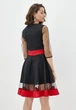 Женское платье Подіум Comely 23981-BLACK S Черный - изображение 3