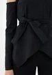 Женская блузка Подіум Maiza 21261-BLACK S Черный - изображение 4