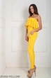Жіночий комбінезон Подіум Marie 20355-YELLOW XS Жовтий - зображення 1