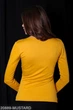 Женская кофта Подіум Bellissima 20889-MUSTARD XS Горчичный - изображение 2