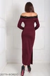 Женское платье Подіум Viola 20779-BORDO S Бордовый - изображение 4