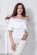 Женская блузка Подіум Milena 18475-WHITE XXL Белый - изображение 3