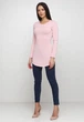 Женское туника-платье Подіум Nadus 25899-ROSE XL Розовый - изображение 1
